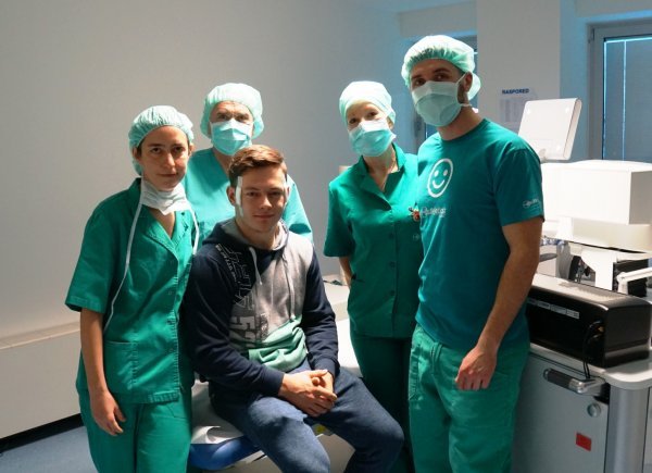 Tin Srbić nakon operacije u Klinici Svjetlost