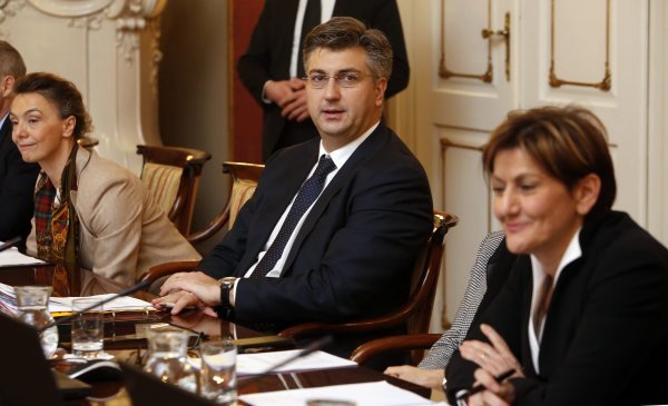 Marija Pejčinović Burić, Andrej Plenković, Martina Dalić