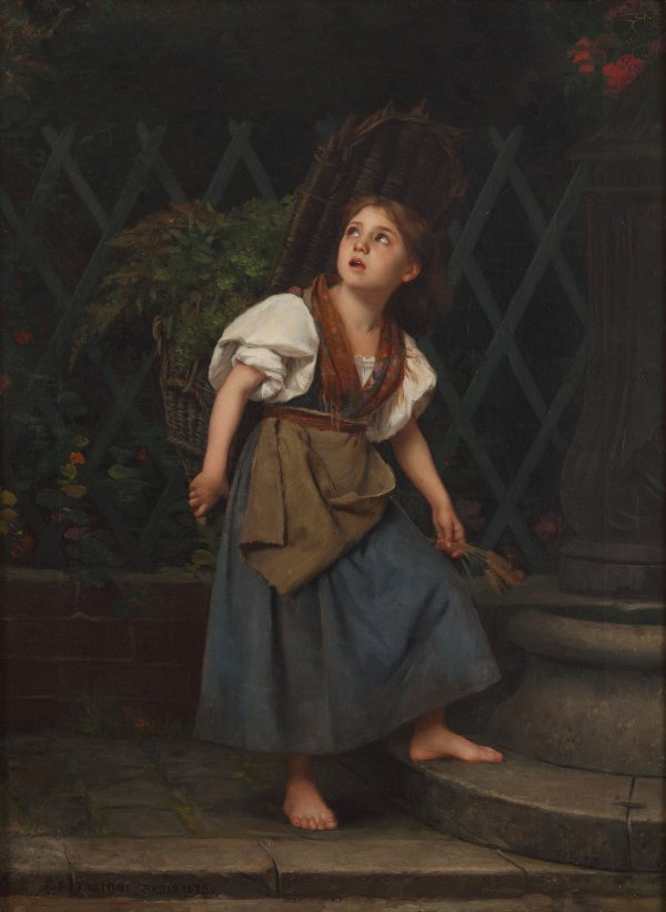 Vlaho Bukovac, Mourom pour les petits oiseaux