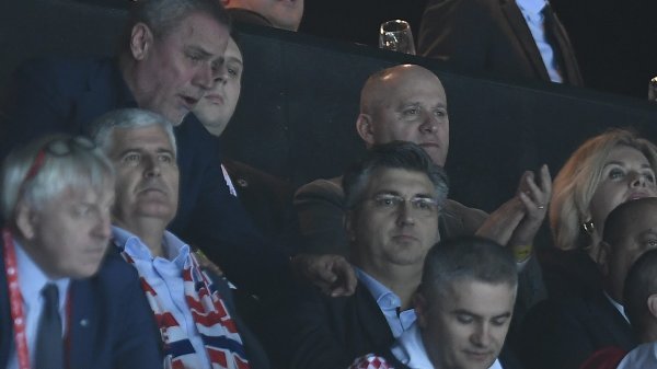 Predsjednik HDZ-a BiH i član predsjedništva BiH Dragan Čović i predsjednik HDZ-a i hrvatski premijer  Andrej Plenković