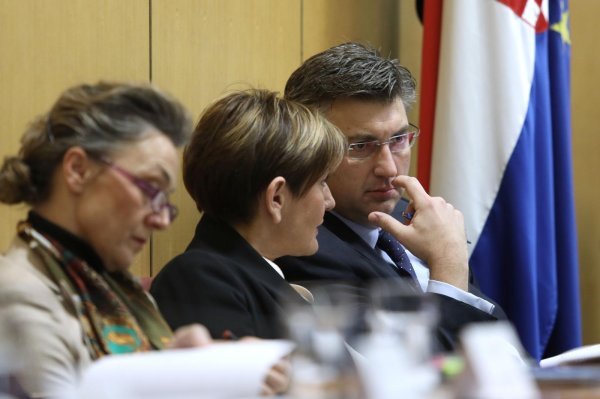 Martina Dalić, Andrej Plenković