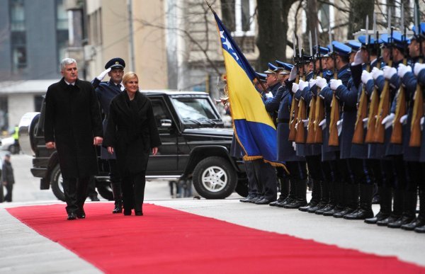 Grabar Kitarović u Sarajevu