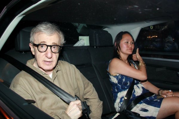 Woody Allen i Soon-Yi 2008.