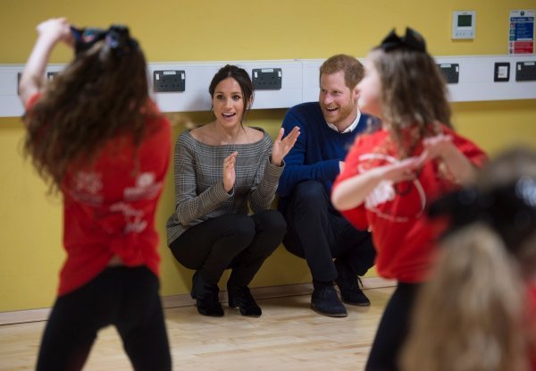 Princ Harry i Meghan Markle u Cardiffu