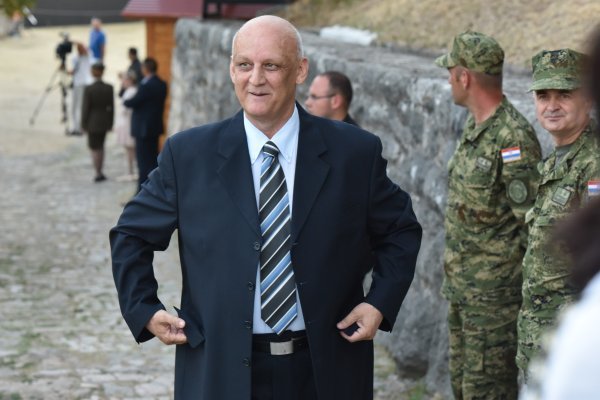 Ljubo Ćesić Rojs u Kninu