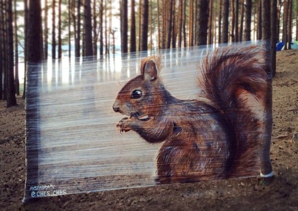 Grafiti Evgenyja Chesa