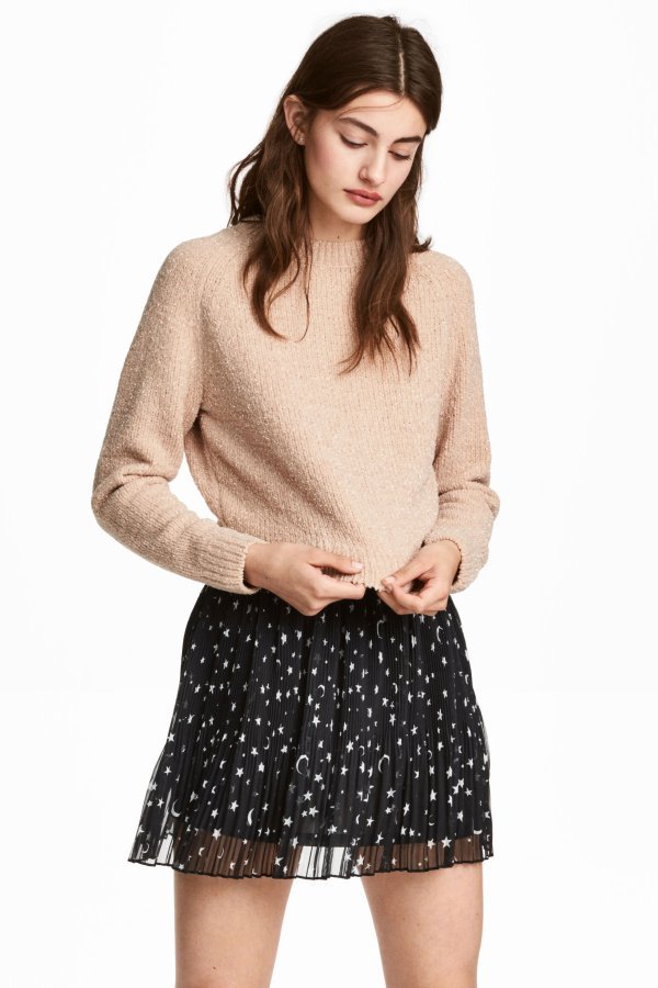 Top od chenillea, H&M