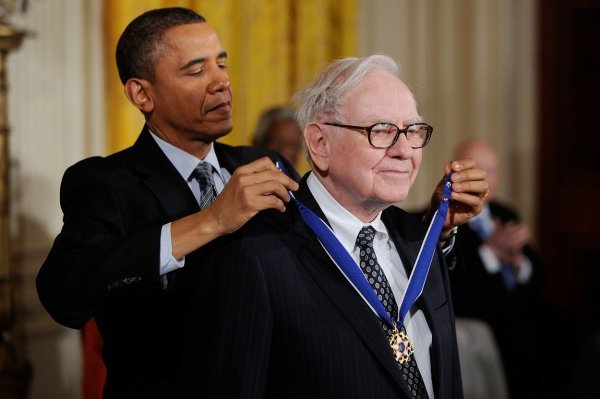 Barack Obama, Warren Buffett