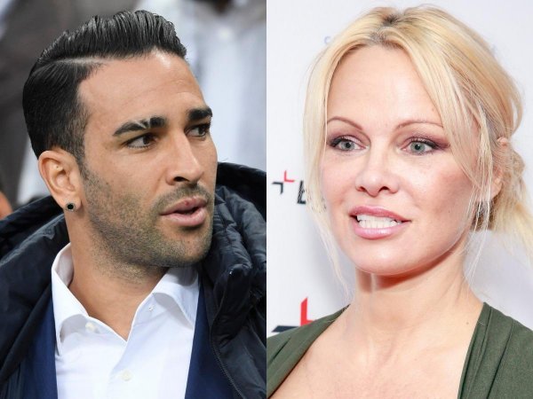 Adil Rami i Pamela Anderson