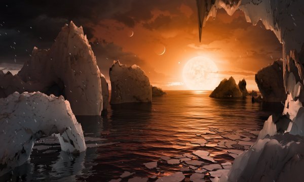 Ovako umjetnik zamišlja udaljeni svijet Trappist-1