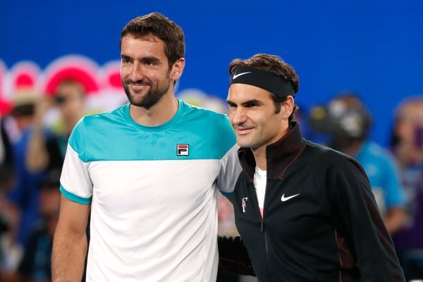 Marin Čilić, Roger Federer