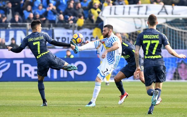 SPAL (Mirko Antenucci) - Inter Milano (Joao Cancelo)