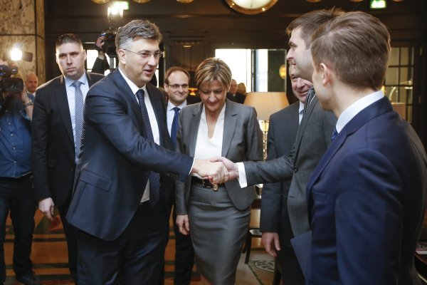 Andrej Plenković s ministrima