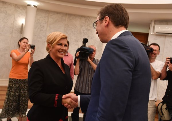 Kolinda Grabar Kitarović i Aleksandar Vučić često se susreću, no ovo bi trebao biti prvi službeni sastanak hrvatskog i srpskog šefa države od 2013.