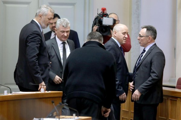 Ante Sanader, Branko Hrg, Branko Bačić, Milorad Batinić