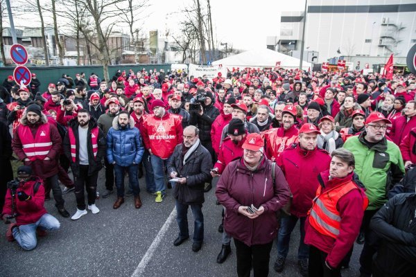 Štrajk njemačkog sindikata IG Metal