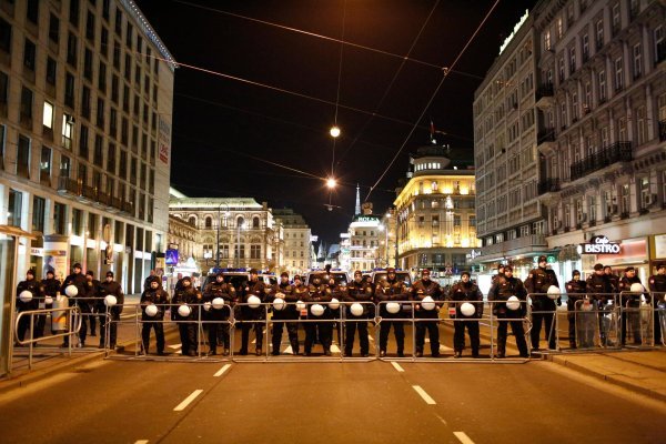 Prosvjedi protiv austrijske krajnje desnice