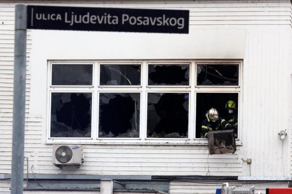 Požar u prostorima udruge Potrošač