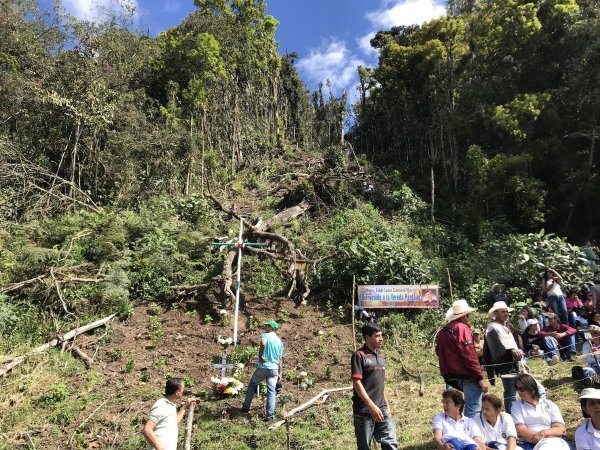 Mjesto gdje je pao zrakoplov s igračima Chapecoensea (1)