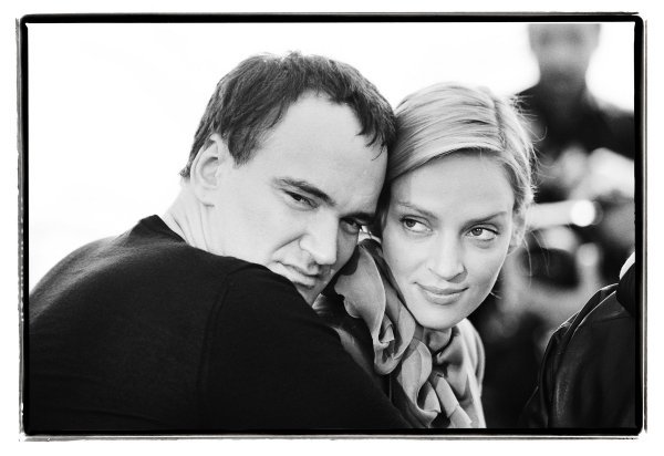 Quentin Tarantino i Uma Thurman 1994.