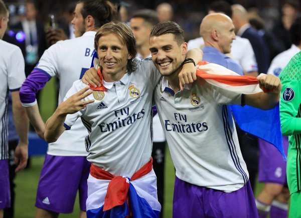 Luka Modrić i Mateo Kovačić