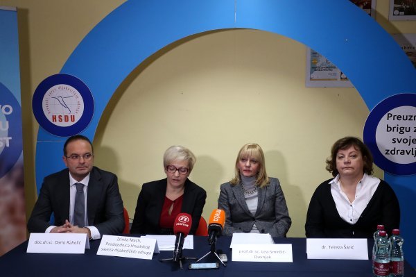 Hrvatski savez dijabetičkih udruga, konferencija za novinare