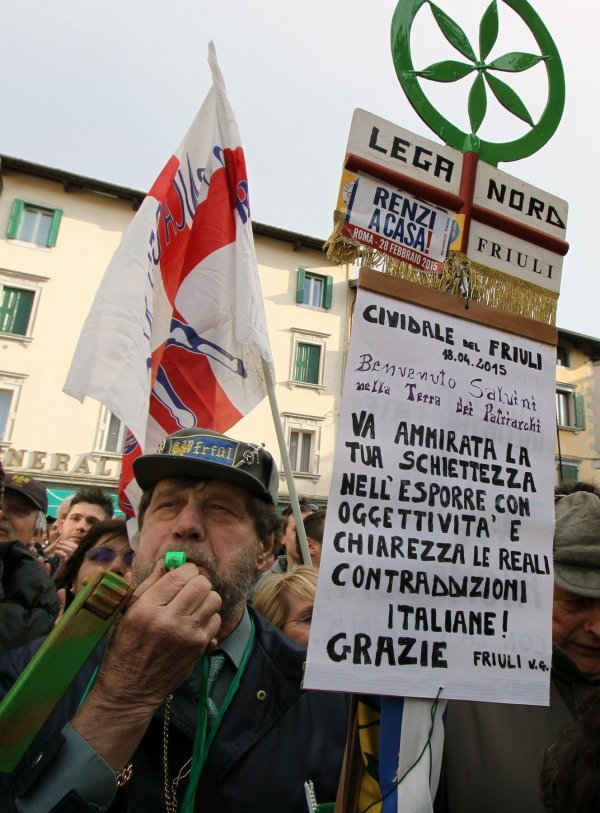 Matteo Salvini, Sjeverna liga