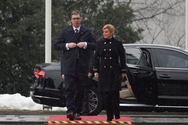 Aleksandar Vučić, Kolinda Grabar Kitarović
