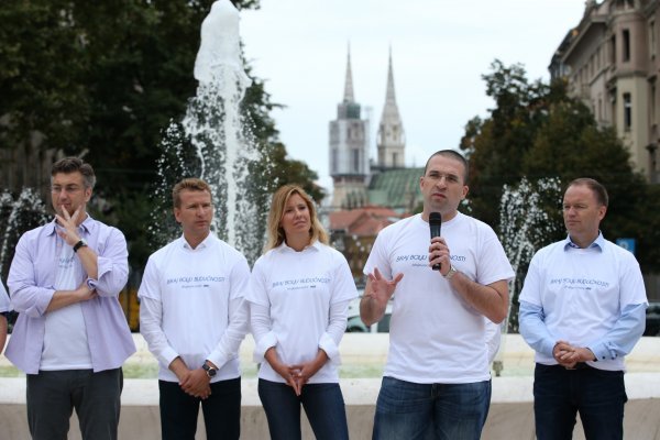 Sokol na predstavljanju HDZ-ova programa za mlade Biraj bolju budućnost 2016. 