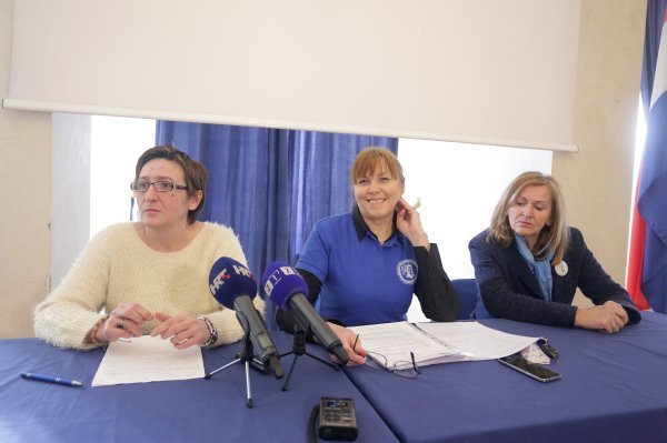 Tanja Polić Marković, Rozalija Bartolić i Dragica Nikolić
