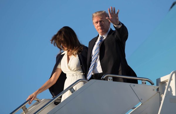 Melania i Donald Trump
