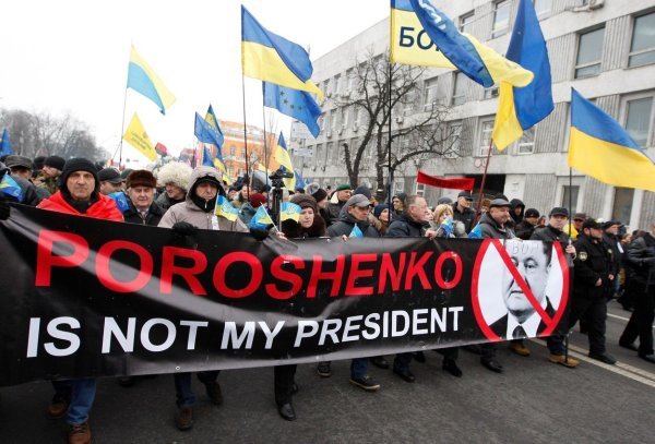 Prosvjedi protiv Porošenka