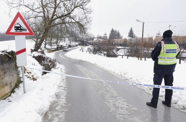 Nalet vlaka u Donjem Zvečaju