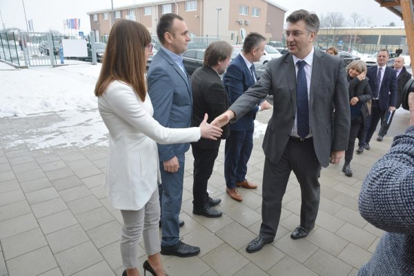 Premijer Plenković na 4. sjednici Savjeta za Slavoniju, Baranju i Srijem