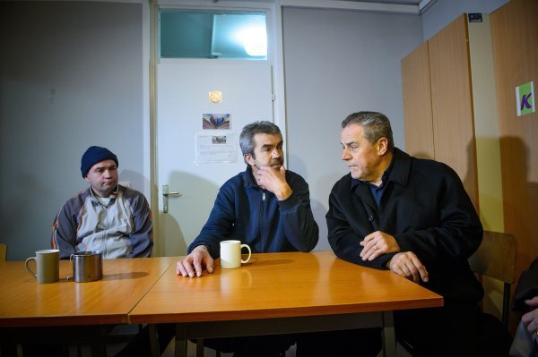Gradonačelnik Milan Bandić obišao prihvatilište za beskućnike