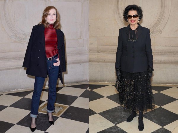 Isabelle Huppert i Bianca Jagger
