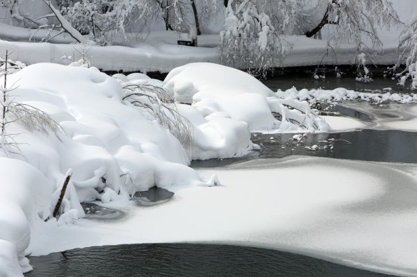 Zimska idila na Plitvicama