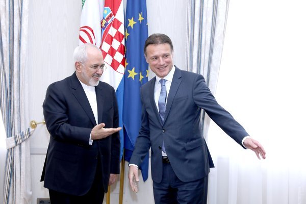 Gordan Jandroković primio je šefa iranske diplomacije Mohamada Džavada Zarifa