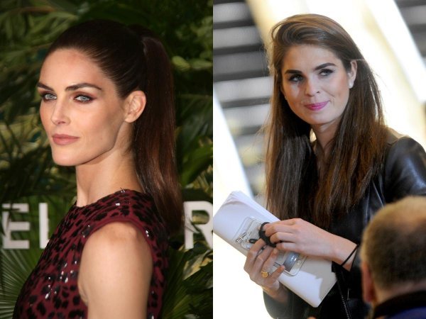 Hilary Rhoda i Hope Hicks