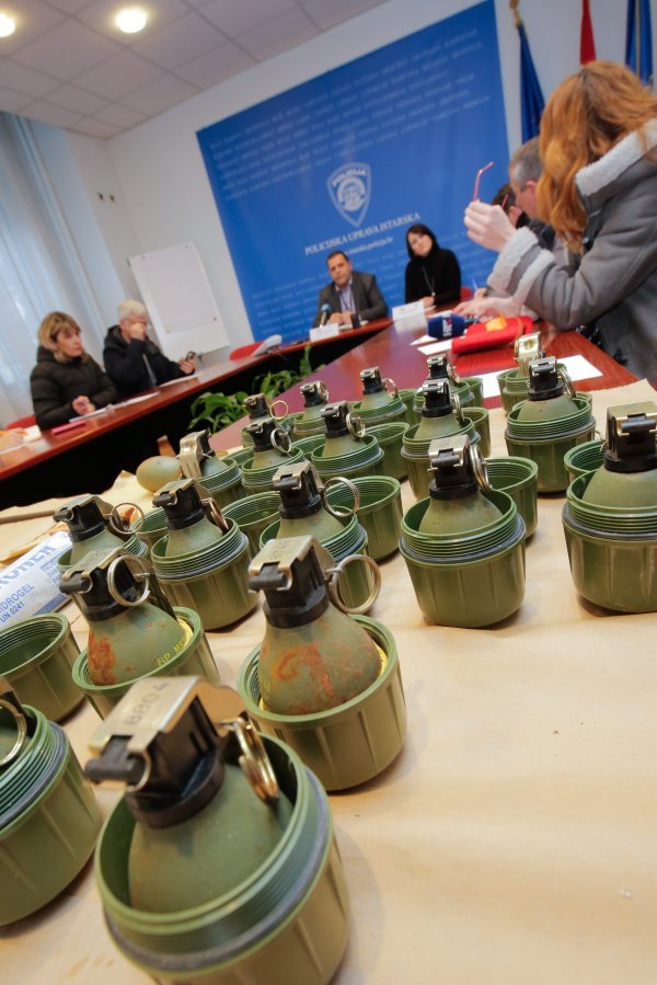 Arsenal oružja u Kanfanaru