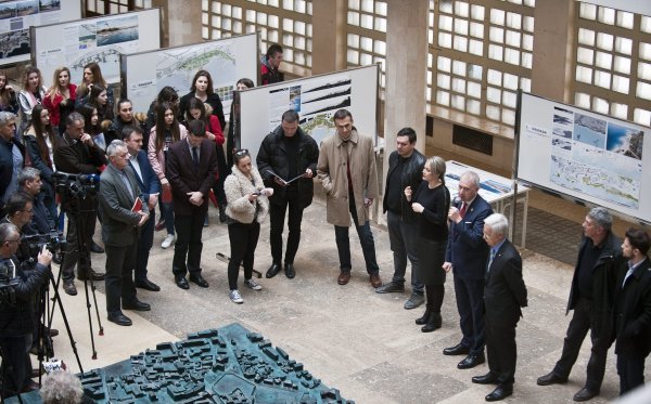 Otvaranje izložbe natječajnih radova za budući izgled Žnjana