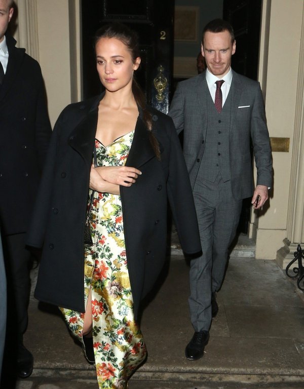 Alicia Vikander i Michael Fassbender