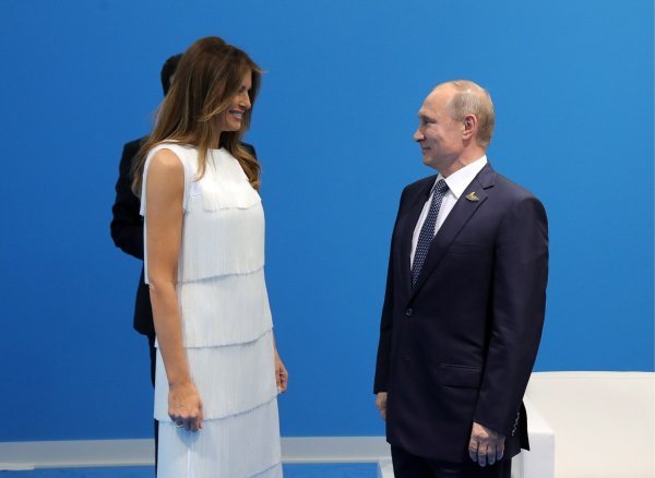 Melania Trump i Vladimir Putin