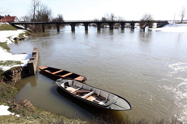 Uslijed topljenja snijega vodostaji rijeka u blagom su porastu