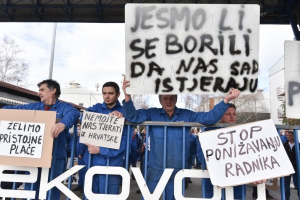 Štrajk u Dalekovod Proizvodnji