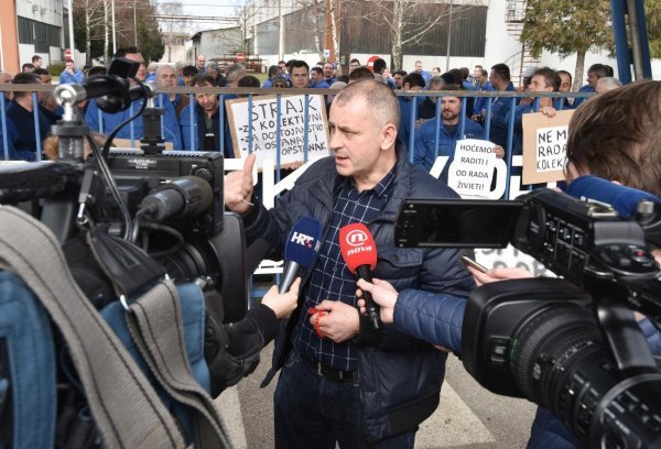 Ivica Bajlović, predsjednik Sindikata proizvodnje Dalekovoda