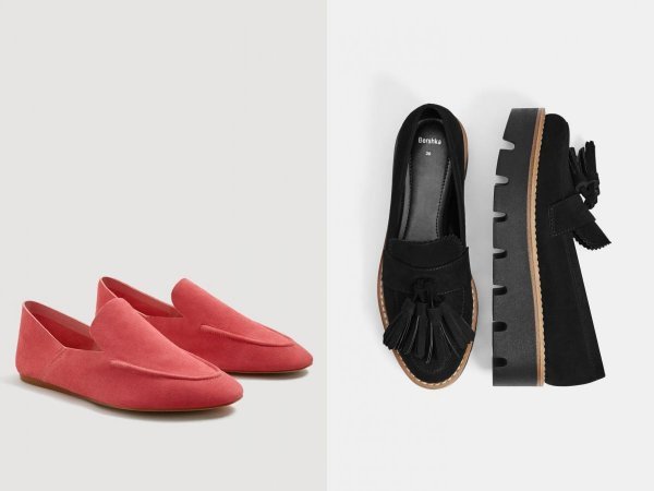 Mango (lijevo), Bershka (desno)