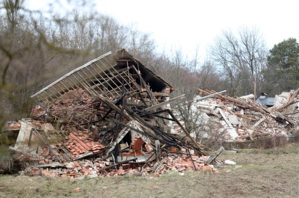 Klizište u Hrvatskoj Kostajnici
