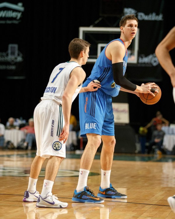 Bivši igrači Cedevite Tomislav Zubčić i David Stockton u razvojnoj NBA ligi