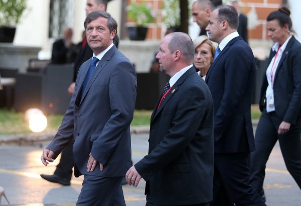 Karl Erjavec tijekom posjeta Zagrebu 2013. Slavko Midžor/Pixsell